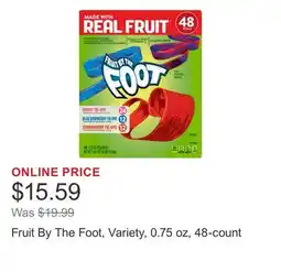 Costco Fruit By The Foot, Variety, 0.75 oz, 48-count offer