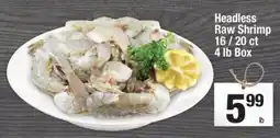Super King Markets Headless Raw Shrimp offer