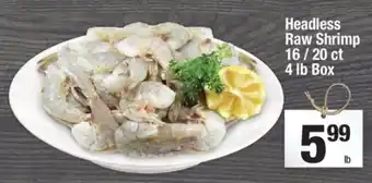 Super King Markets Headless Raw Shrimp offer
