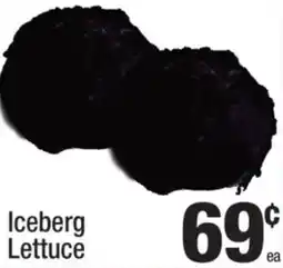 Super King Markets Iceberg Lettuce offer