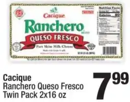 Super King Markets Cacique Ranchero Queso Fresco offer