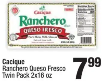 Super King Markets Cacique Ranchero Queso Fresco offer