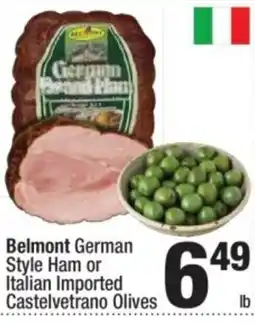 Super King Markets Belmont German Style Ham or Italian Imported Castelvetrano Olives offer