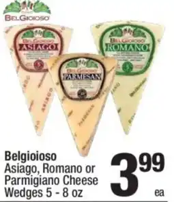 Super King Markets Belgioioso Asiago, Romano or Parmigiano Cheese offer
