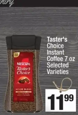 Super King Markets Nescafe Taster's Choice Instant Coffee offer