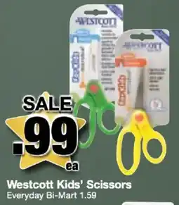 Bi-Mart Westcott Kids' Scissors offer