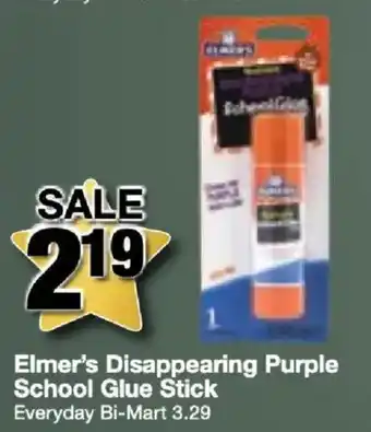 Elmer's Disappearing Purple School Glue Stick