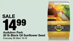 Bi-Mart Audubon Park Black Oil Sunflower Seed offer