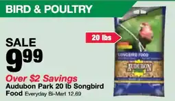 Bi-Mart Audubon Park Songbird Food offer
