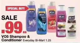 Bi-Mart Vo5 Shampoo & Conditioner offer
