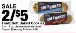 Bi-Mart Franz soft baked cookies offer