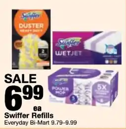 Bi-Mart Swiffer Refills offer