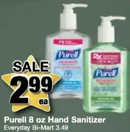 Bi-Mart Purell hand sanitizer offer