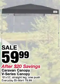 Bi-Mart Caravan Canopy V-Series Canopy offer