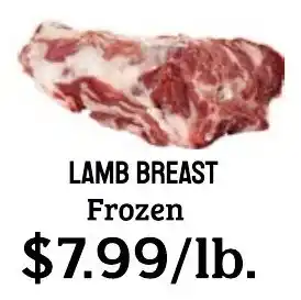 Lamb Breast