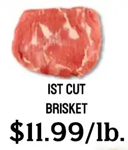 Seven Mile Market Ist cut brisket offer