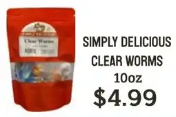Seven Mile Market Simply Delicious Clear Worms offer