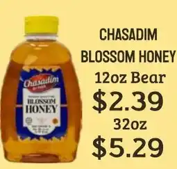 Seven Mile Market Chasadim blossom honey offer