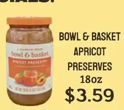 Seven Mile Market Bowl & Basket apricot preserves offer