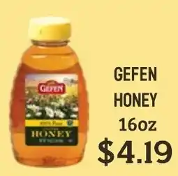 Seven Mile Market Gefen honey offer