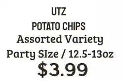 Seven Mile Market Utz potato chips offer