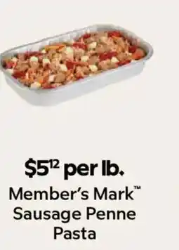 Sam's Club Member's Mark Sausage Penne Pasta offer