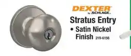 Menards Dexter by Schlage Stratus Entry offer