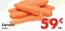 Valley Marketplace Carrots offer