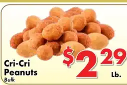 Valley Marketplace Cri-Cri Peanuts offer