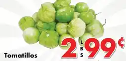 Valley Marketplace Tomatillos offer