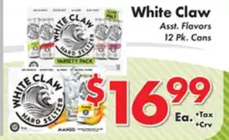 Valley Marketplace White Claw offer
