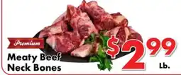 Valley Marketplace Meaty Beef Neck Bones offer