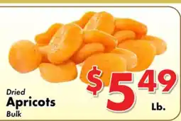 Valley Marketplace Apricots offer