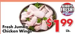 Valley Marketplace Fresh Jumbo Chicken Wings offer