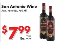 Valley Marketplace San Antonio Wine offer