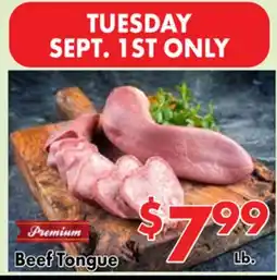 Valley Marketplace Beef Tongue offer
