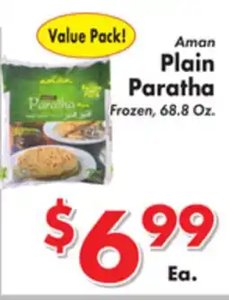 Valley Marketplace Aman Plain Paratha offer