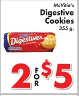 Valley Marketplace McVitie's Digestive Cookies offer