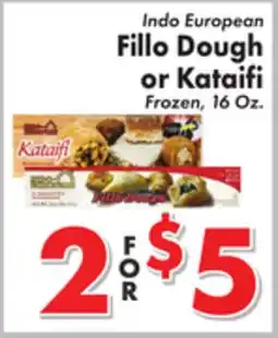Valley Marketplace Indo European Fillo Dough or Kataifi offer