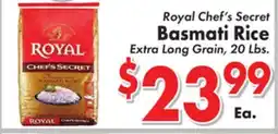 Valley Marketplace Royal Chef's Secret Basmati Rice offer