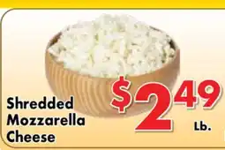 Valley Marketplace Shredded Mozzarella Cheese offer