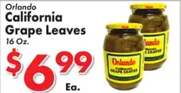 Valley Marketplace Orlando California Grape Leaves offer