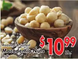 Valley Marketplace Macademia Nuts offer