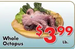 Valley Marketplace Whole Octopus offer