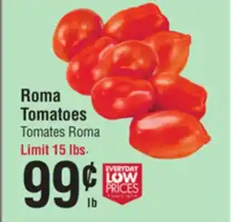 Smart & Final Roma Tomatoes offer