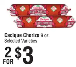 Smart & Final Cacique Chorizo offer