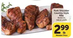 Vons Pork Shoulder Country Style Ribs offer