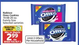 Vons Nabisco Oreo Cookies offer