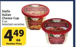 Vons Stella Italian Cheese Cup offer