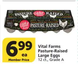 Vons Vital Farms Pasture-Raised Large Eggs offer